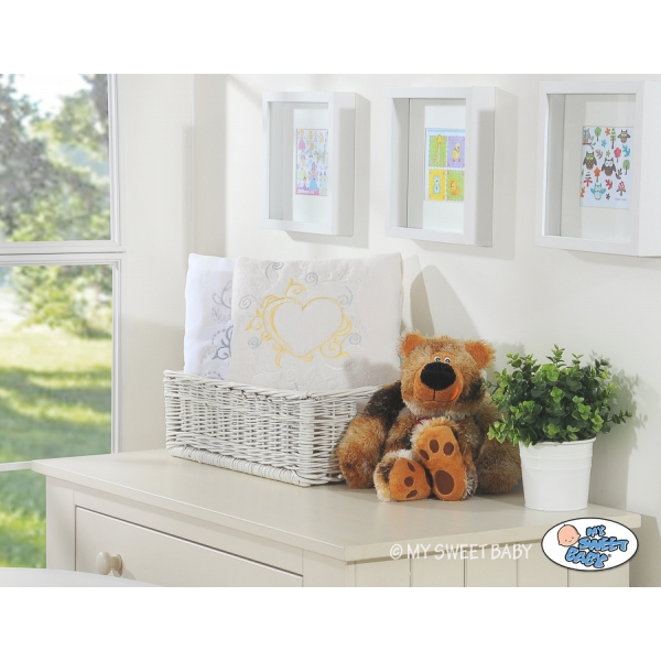 Polar Fleece Babydecke - Chic creme