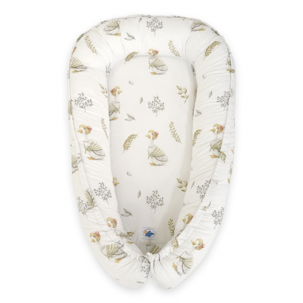Premium doppelseitig Babynestchen Baby-Kokon  - Gooses