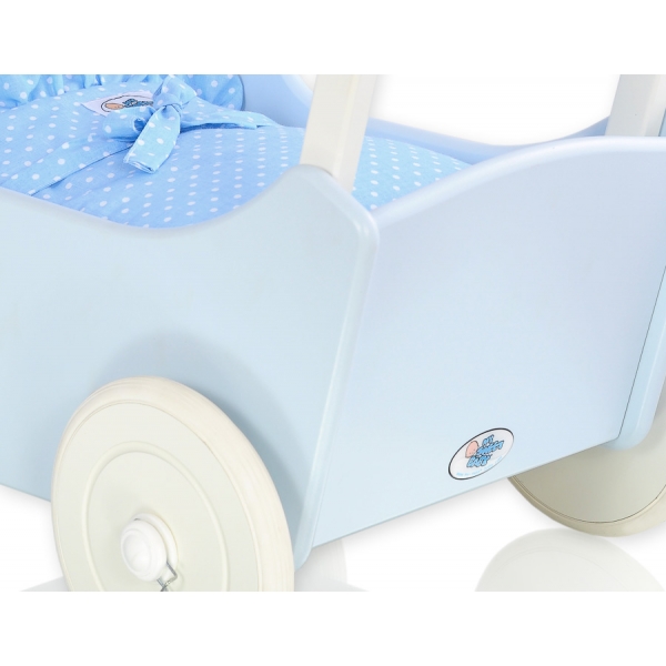 Puppenwagen Mila Weiß Blau 35027-588