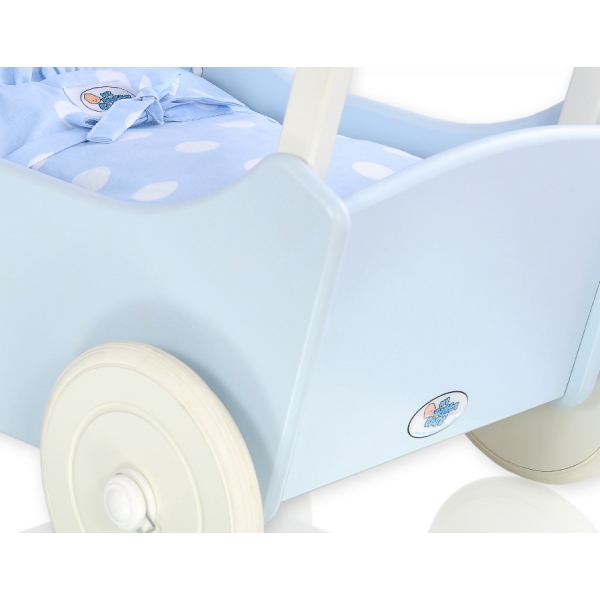 Puppenwagen Mila Weiß Blau 35027-741