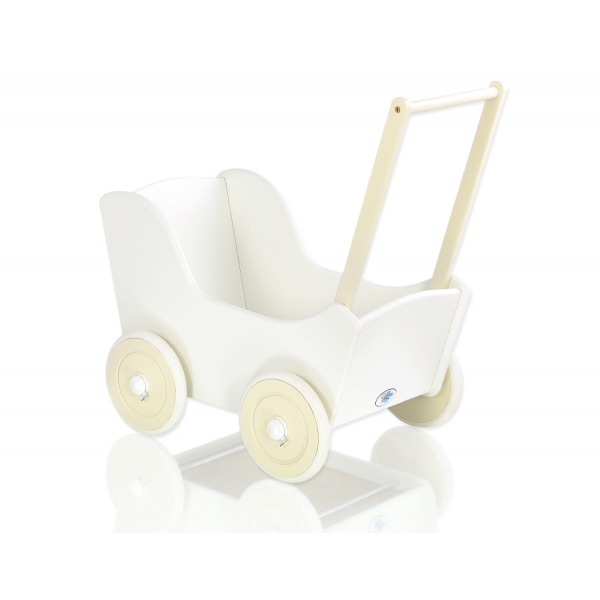 Puppenwagen Mila Weiß Creme 105025