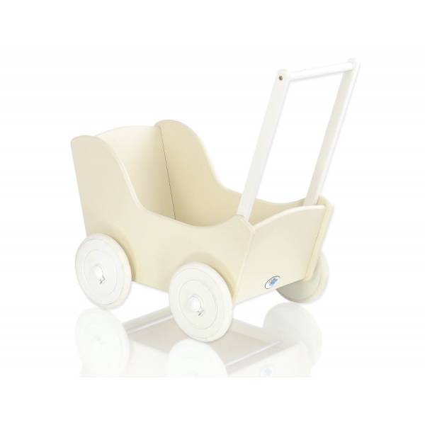Puppenwagen Mila Weiß Creme 105027