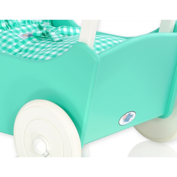 Puppenwagen Mila Weiß Minze 25027-621