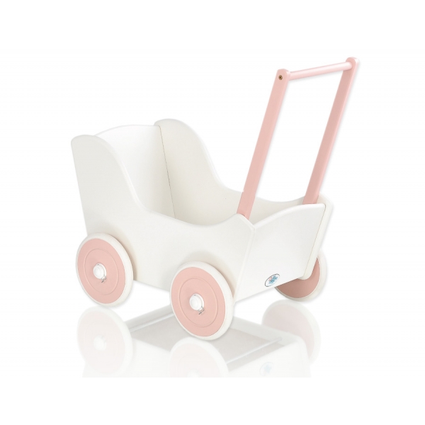 Puppenwagen Holz für Mädchen