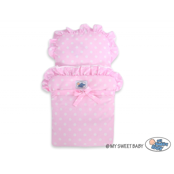 Puppenwagen Mila Weiß Rosa ab 1 Jahr 85025-553