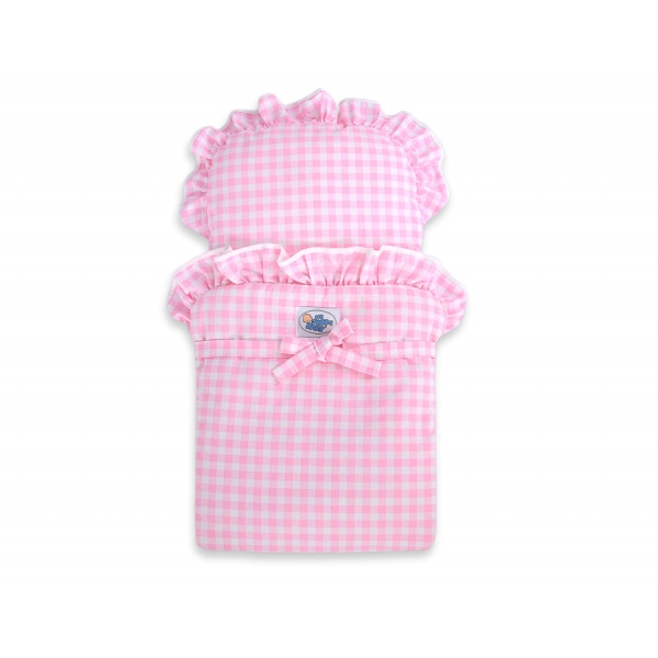 Puppenwagen Mila Weiß Rosa 85026-384