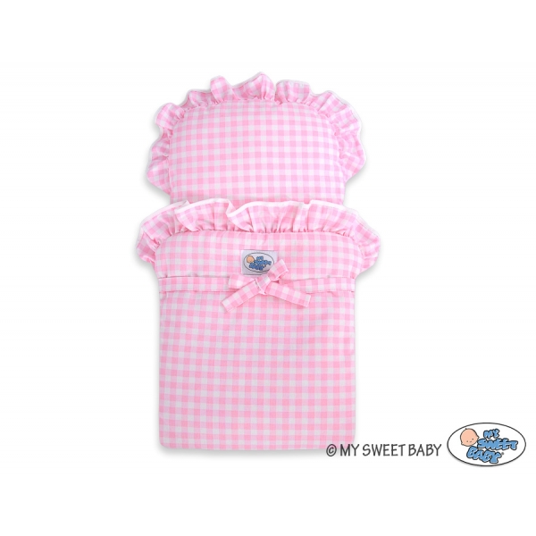 Puppenwagen Mila Weiß Rosa 85026-384