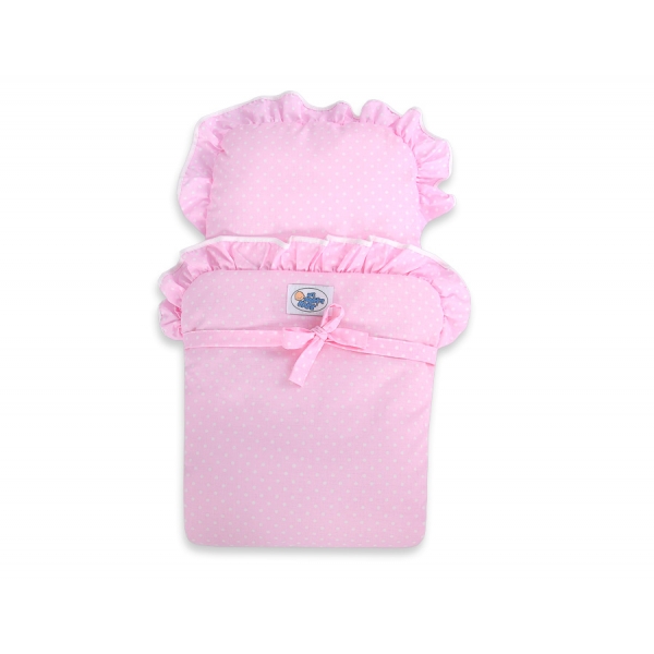 Puppenwagen Mila Weiß Rosa 85027-553