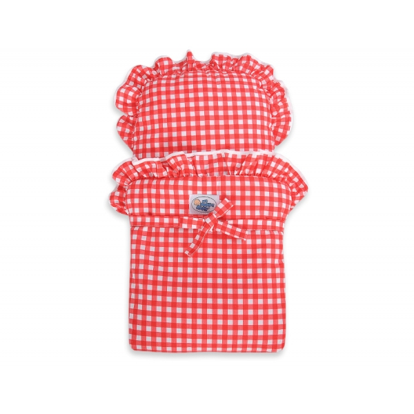 Puppenwagen Mila Weiß Rot 125026-385