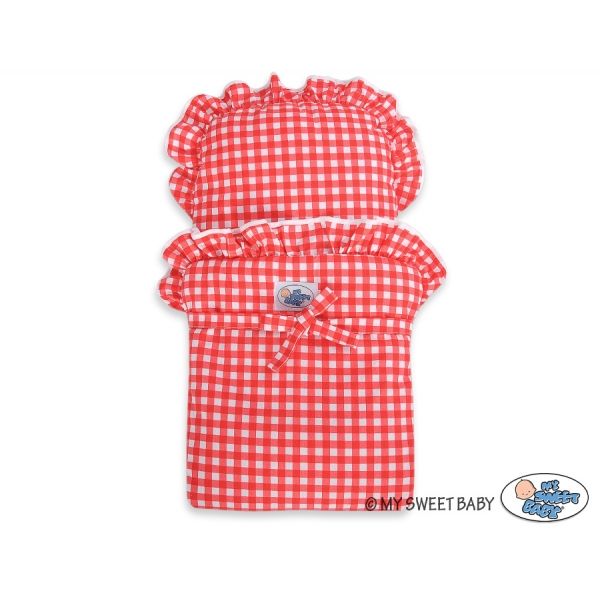 Puppenwagen Mila Weiß Rot 125027-385