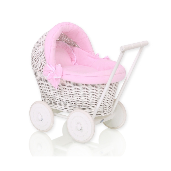 Puppenwagen Weiße Weide Bettwäsche Pink nr 71703-517
