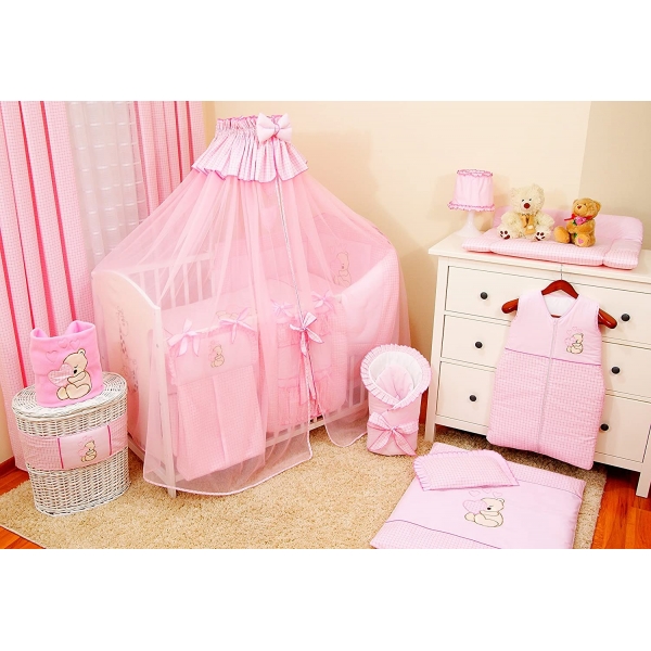Bettset Rosa für 70x140 Babybett