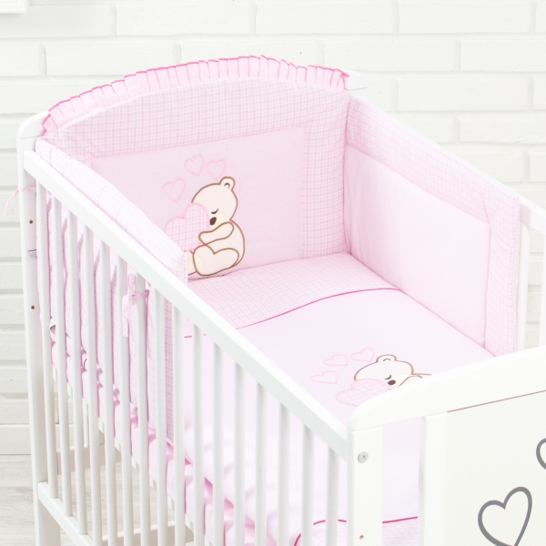 Rosa Bettset für Baby Mädchen