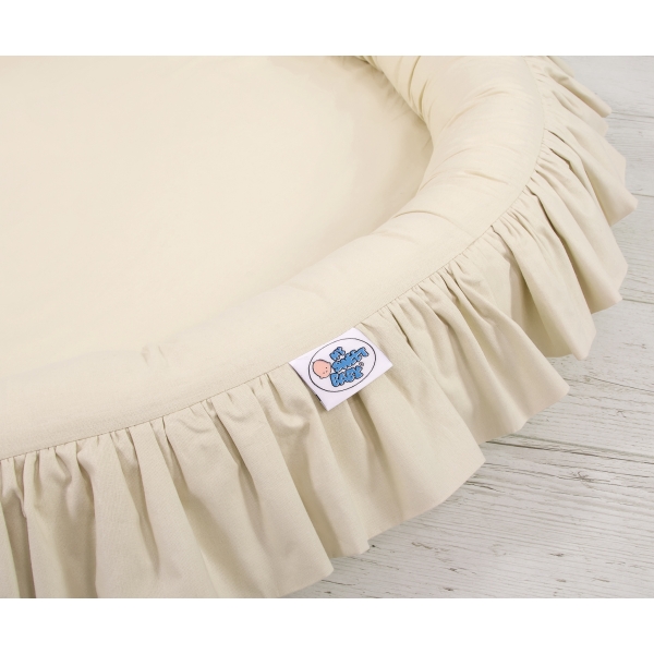 Rüschen Nestchen - beige