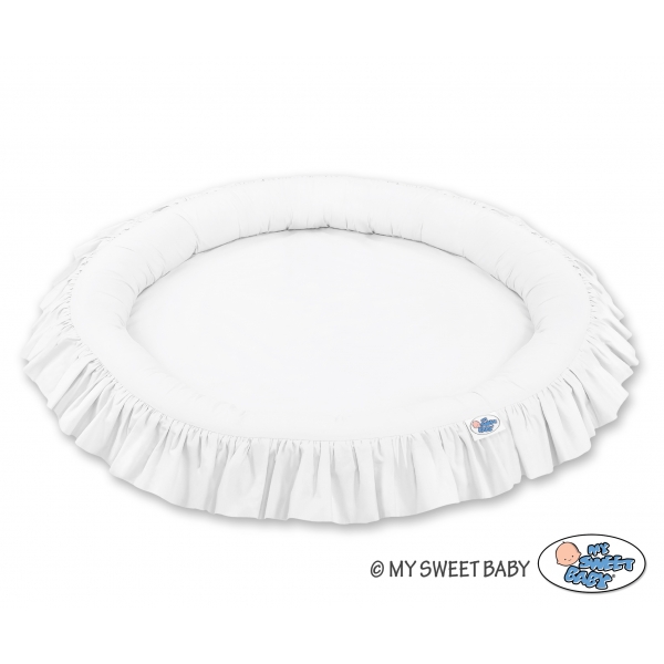 Rüschennestchen Spielmatte Magic Loop - weiß