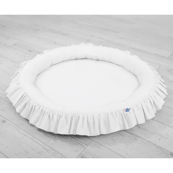Rüschennestchen Spielmatte Magic Loop - weiß