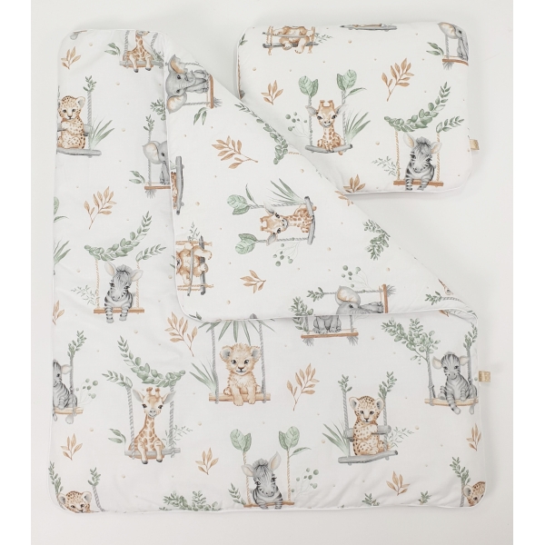 Safari Bettwäsche Set für Stubenwagen Waldin®