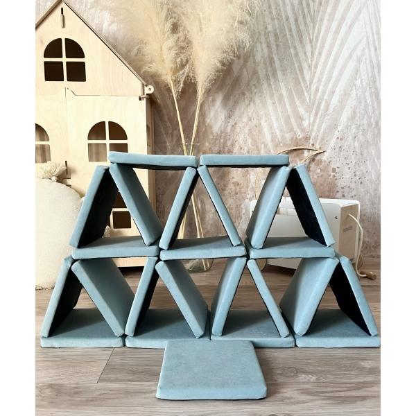 Schaumstoff Bausteine Spielset Mint