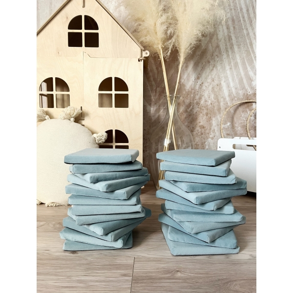 Schaumstoff Bausteine Spielset Mint