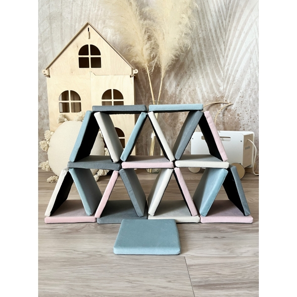 Schaumstoff Bausteine Spielset Multicolor