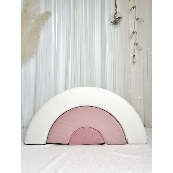 Schaumstoff Spielset Regenbogen Rosa