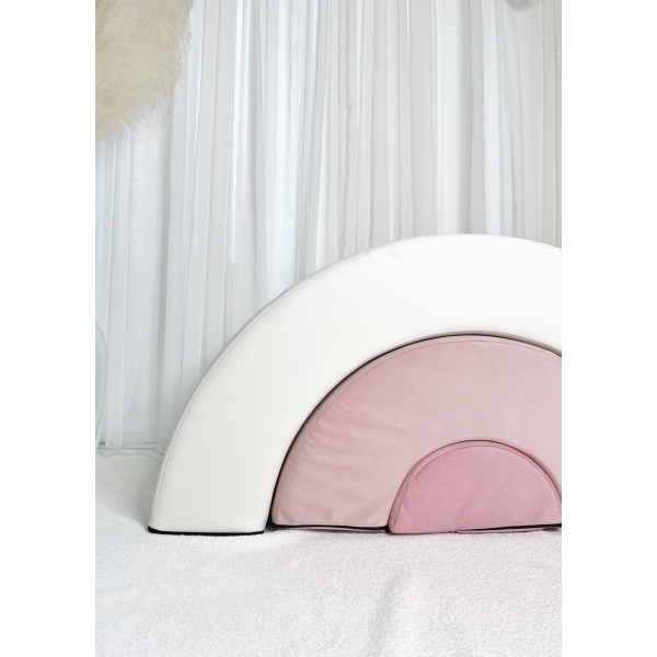 Schaumstoff Spielset Regenbogen Rosa