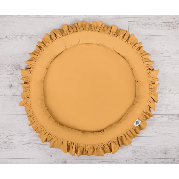 Betthimmel mit Nestchen Set - honiggelb