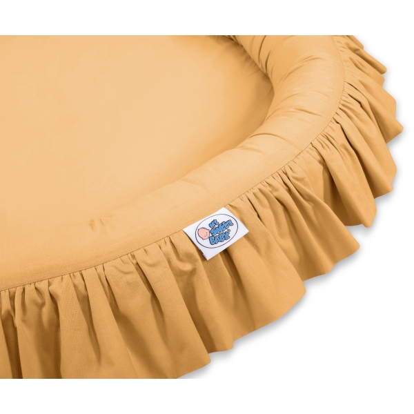 Betthimmel mit Nestchen Set - honiggelb