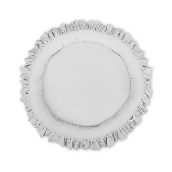 Grau Nestchen für Babybett Himmel