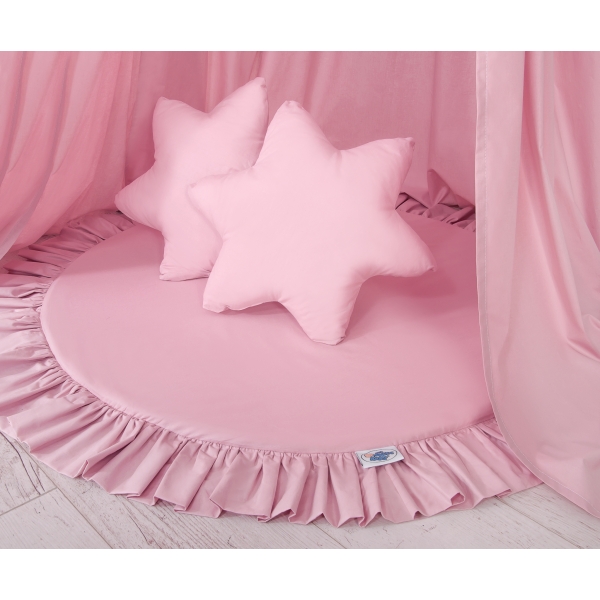 Rosa Kissen für Spielmatte und Himmel