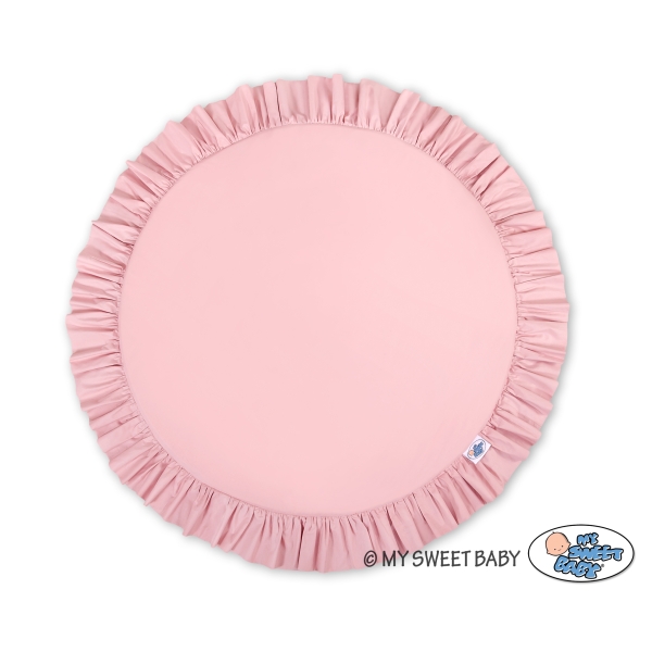 Set: Betthimmel + Spielmatte - alt rosa