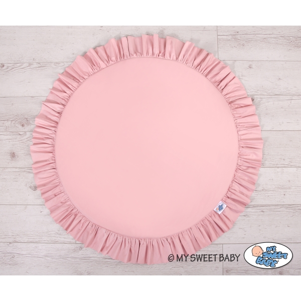 Set: Betthimmel + Spielmatte - alt rosa