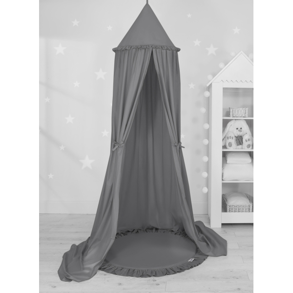 Set: Betthimmel + Spielmatte - anthrazit