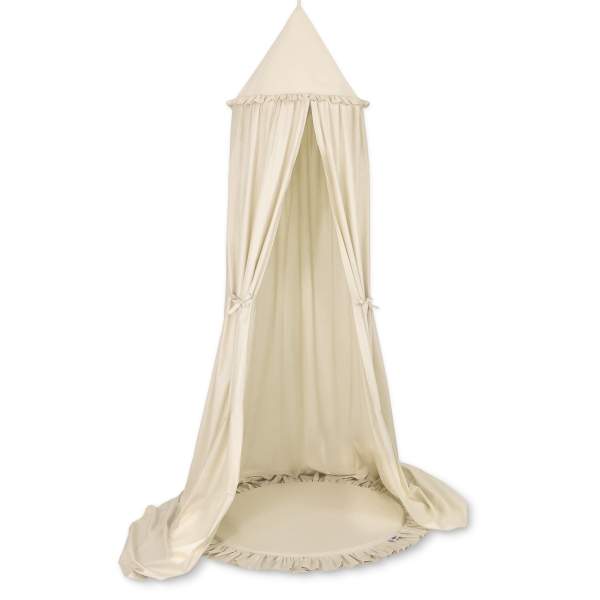 Set: Betthimmel + Spielmatte - beige