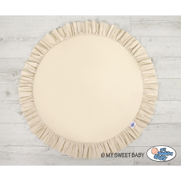 Set: Betthimmel + Spielmatte - beige