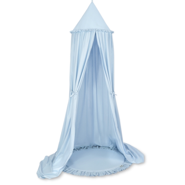 Set: Betthimmel + Spielmatte - blau