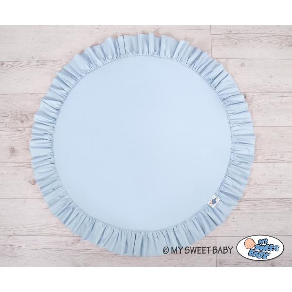 Set: Betthimmel + Spielmatte - blau