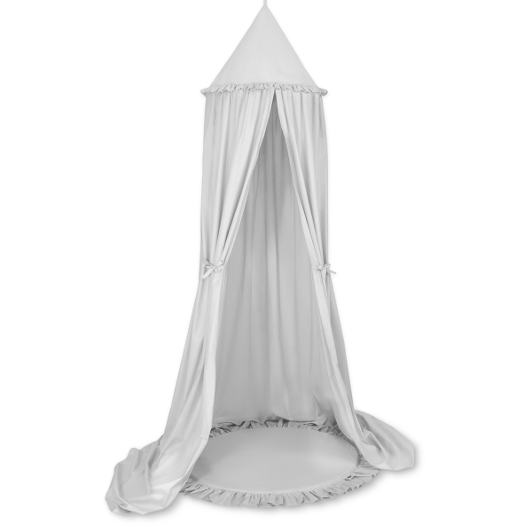 Set: Betthimmel + Spielmatte - grau