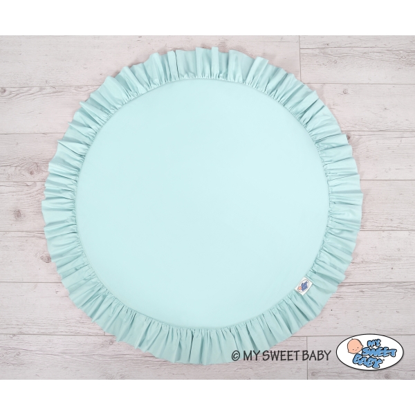 Set: Betthimmel + Spielmatte - minze