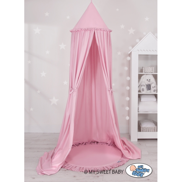 Vorhang Himmel für Kinderzimmer Rosa