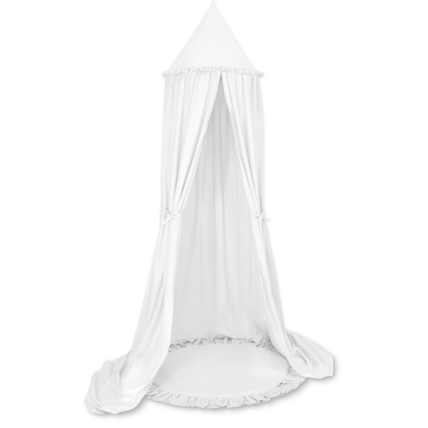 Set: Betthimmel + Spielmatte-weiß