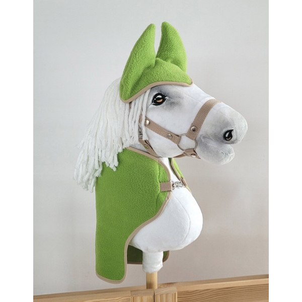 Decke und Ohrenschützern für Hobby Horse