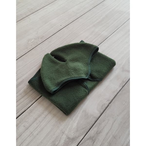 Set für Hobby Horse A3: Fleecedecke + Ohrenschützern - Khaki