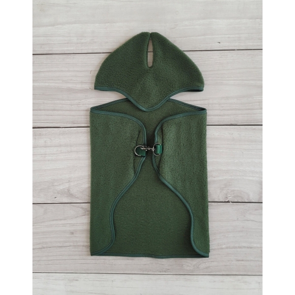 Set für Hobby Horse A3: Fleecedecke + Ohrenschützern - Khaki
