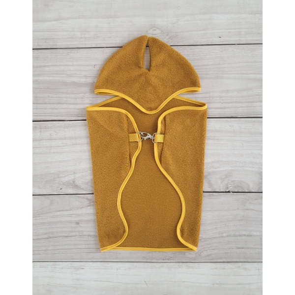 Set für Hobby Horse A3: Fleecedecke + Ohrenschützern - honey yellow