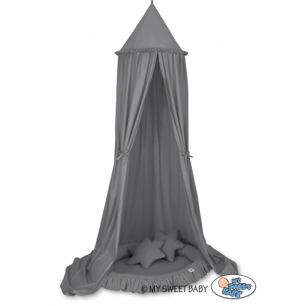 Babyzimmer Himmel mit Babynest uns Kissen Set