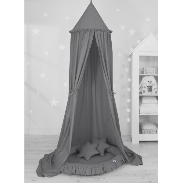Kinderzimmer Betthimmel mit Kissen