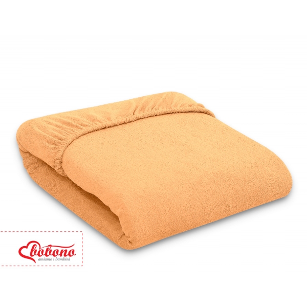 Spannbettlaken aus Frottee 140x70cm - Orange