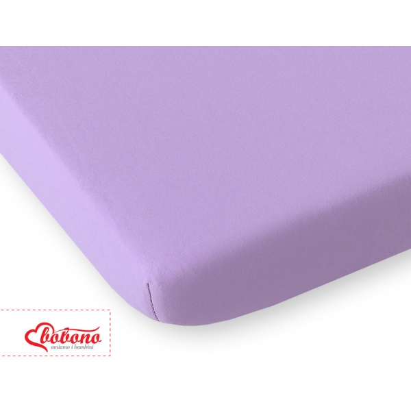 Spannbettlaken aus jersey 120x60cm - Lila