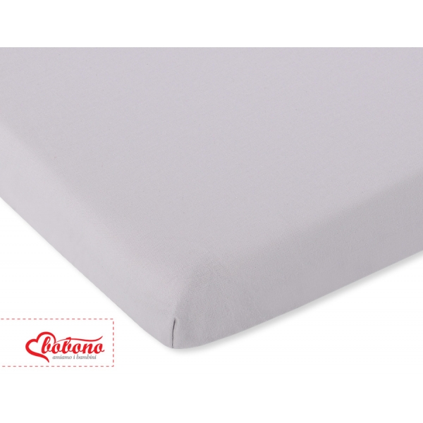 Spannbettlaken aus jersey 140x70cm - grau